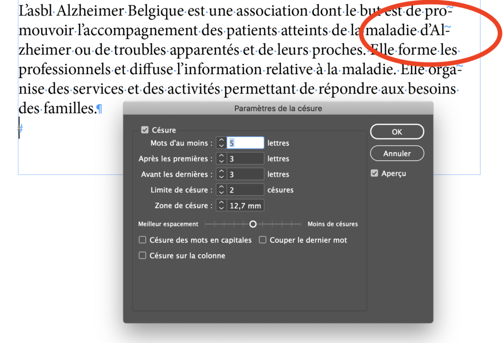 Comment Gerer Les Cesures Dans Un Document Indesign Le Blog Du Graphiste